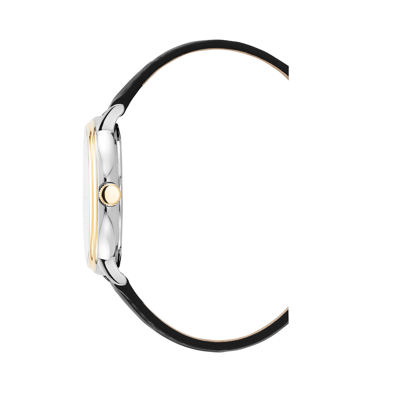 Kilo II 40mm 3 hand - date Quartz white Dial silver + gold Tone Stainless Steel Sapphire Glass Swiss Made Men Watch