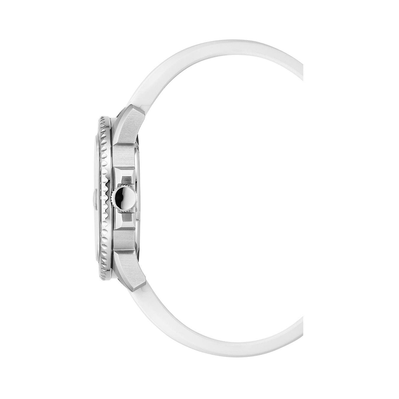 Mike Plus 43.5mm 3 hand - date Quartz Black Sunray Dial silver Tone Stainless Steel Sapphire Glass Swiss Made Men Watch