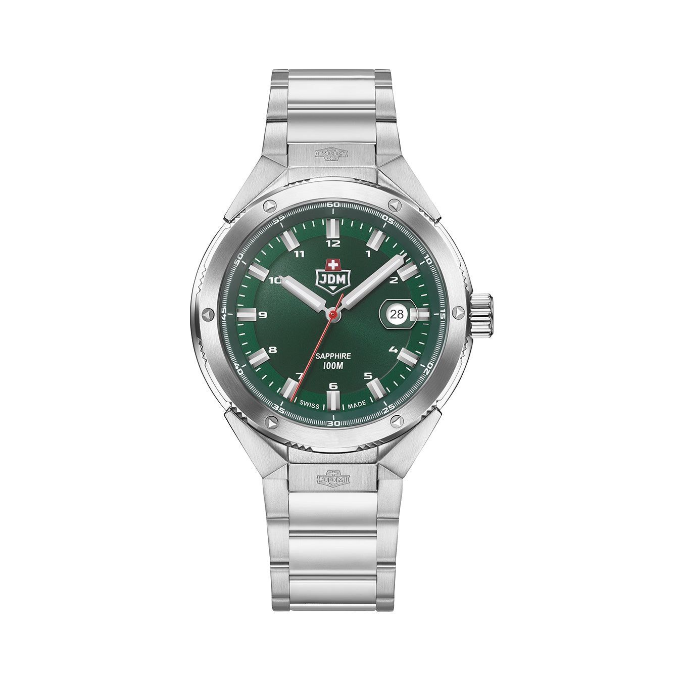 Chopper Quartz Dial Tone Glass Swiss Made Men Watch