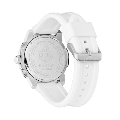 Mike Plus 43.5mm 3 hand - date Quartz Black Sunray Dial silver Tone Stainless Steel Sapphire Glass Swiss Made Men Watch