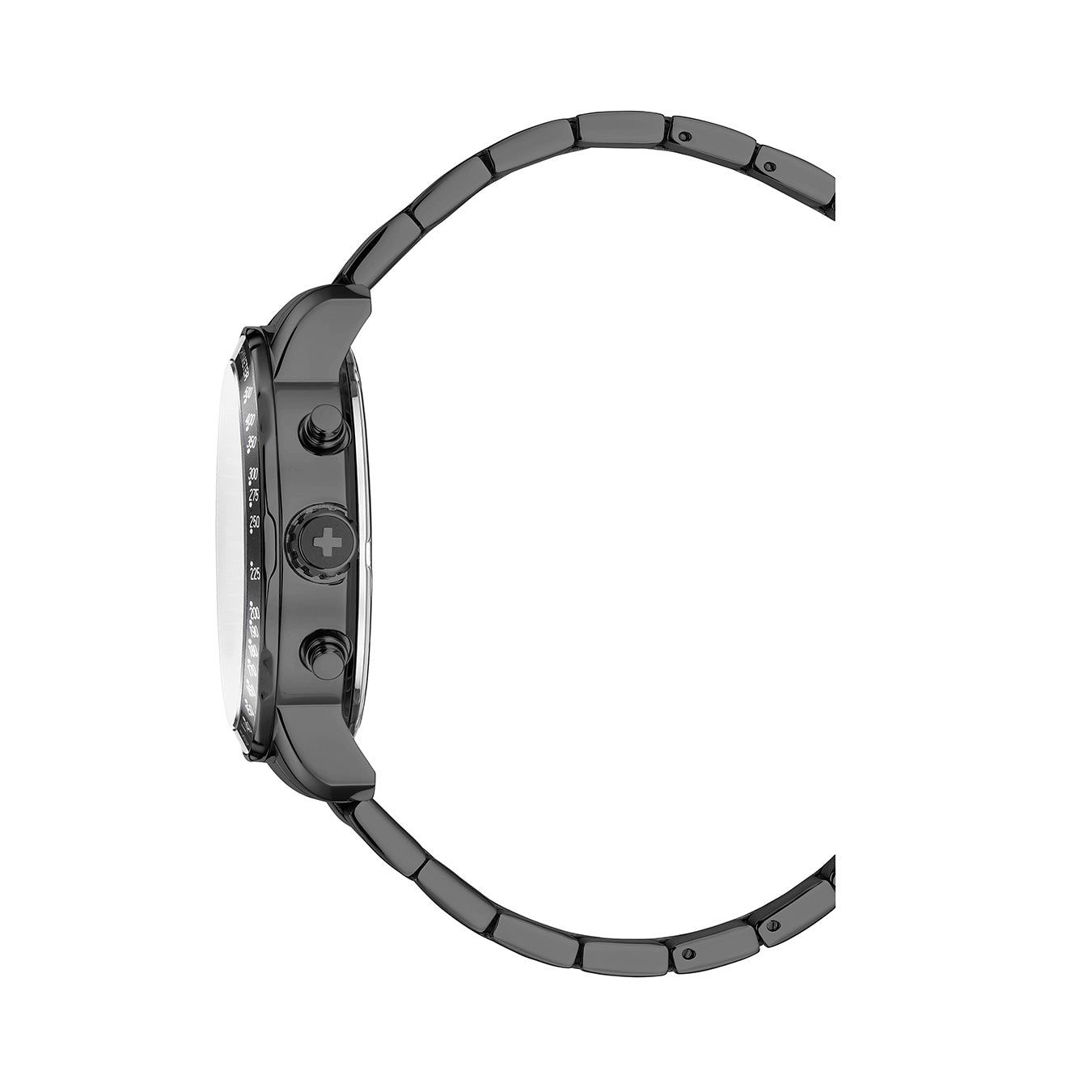 Challenger Chrono 42mm Chronograph - date Quartz black Dial black Tone Stainless Steel Sapphire Glass Swiss Made Men Watch