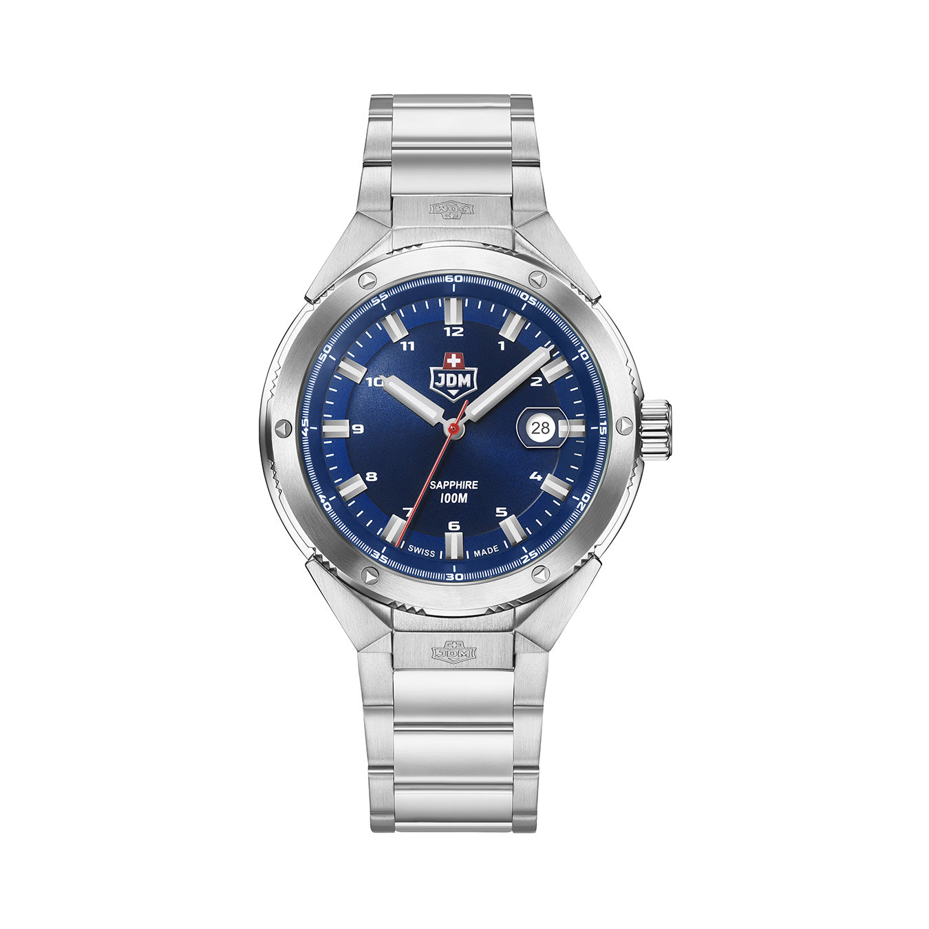 Chopper   Quartz  Dial  Tone   Glass Swiss Made Men Watch