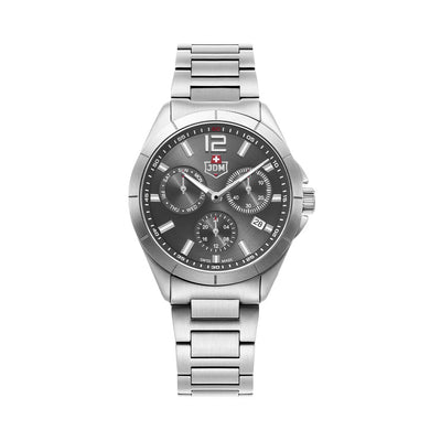 Vector 43mm Ronda-X30 Anthracite Dial Silver Stainless Steel Bracelet
