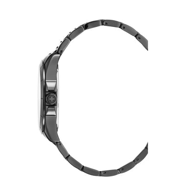 Vector 43mm Ronda-X30 Blue Dial Black Stainless Steel Bracelet