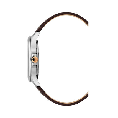 Alpha I 40mm 3 hand - date Quartz white Dial silver Tone Stainless Steel Sapphire Glass Swiss Made Men Watch