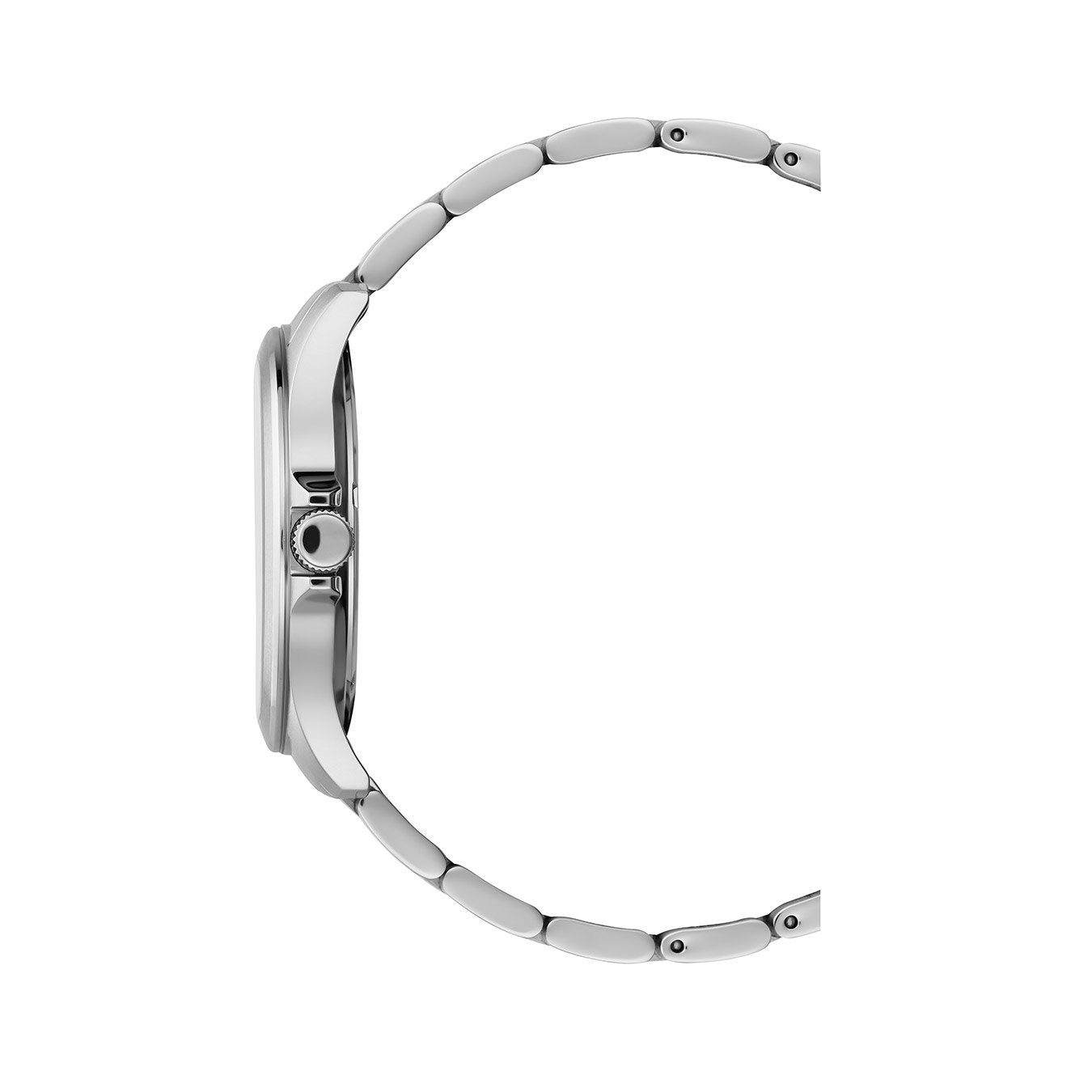 Alpha I 40mm 3 hand - date Quartz black Dial silver Tone Stainless Steel Sapphire Glass Swiss Made Men Watch